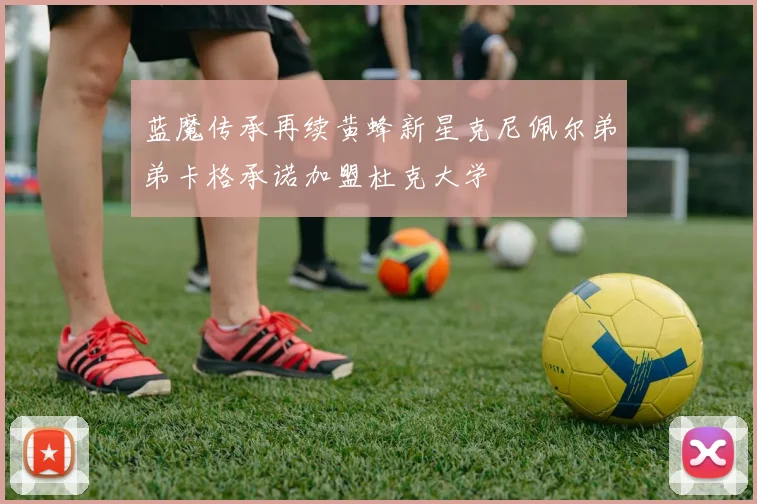 蓝魔传承再续黄蜂新星克尼佩尔弟弟卡格承诺加盟杜克大学